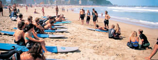 Cours d'Anglais et Surf pour adolescent