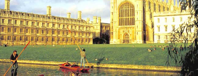 Cambridge - Voyages linguistiques à Cambridge pour un lycéen